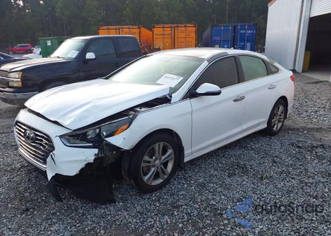 2018 Hyundai Sonata Sel from USA, damaged, VIN 5NPE34AF5JH635890